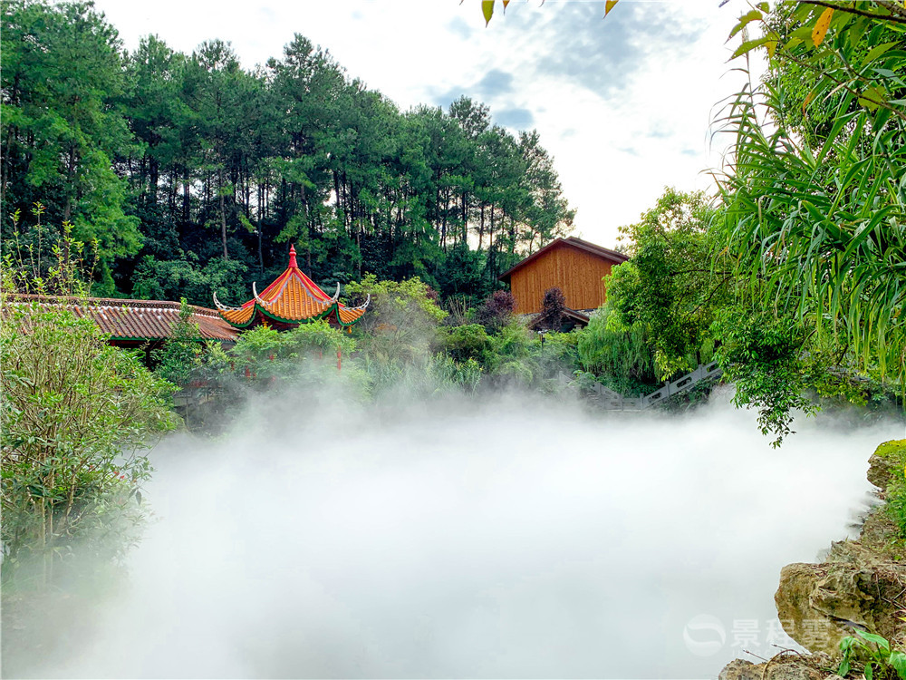 人造雾景观 酒店人造雾