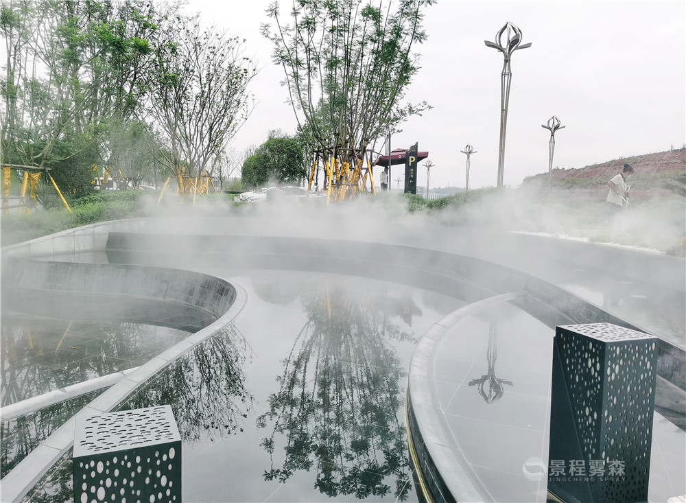 售楼部人造雾景观 售楼部人造雾