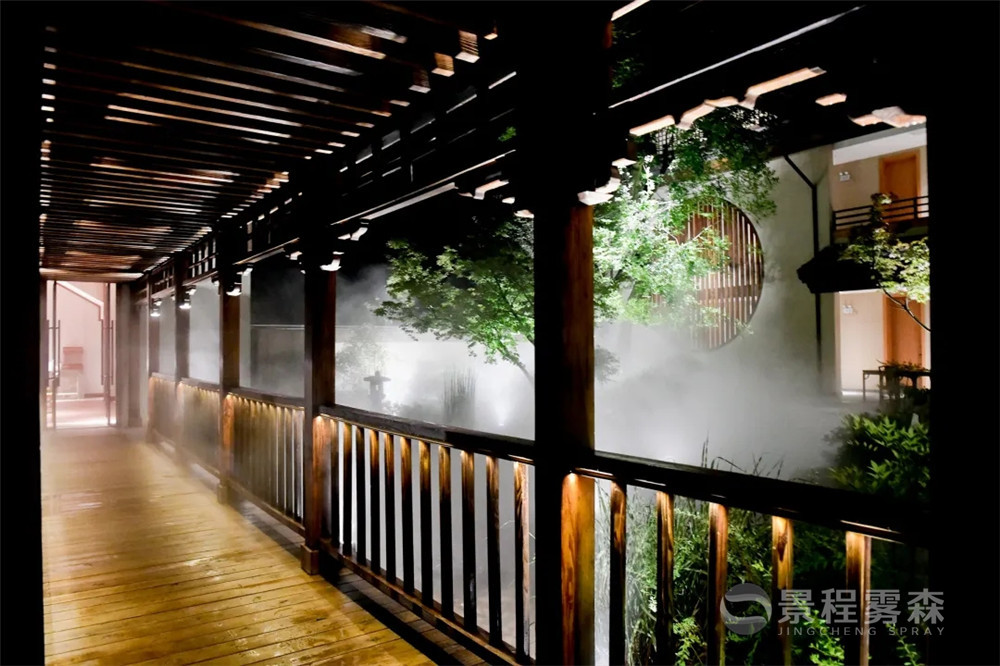 园林人造喷雾景观 园林人造雾