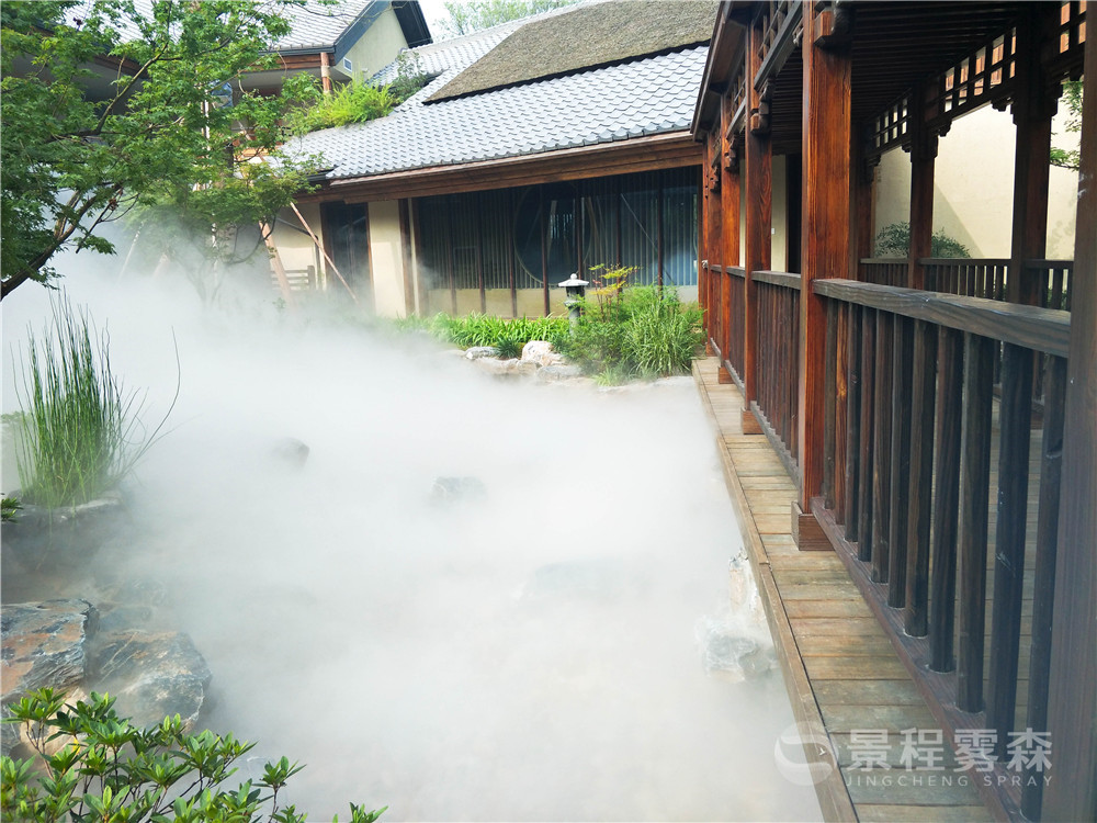 园林人造喷雾景观 园林人造雾