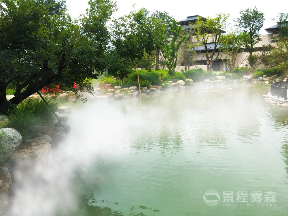 园林人造雾景观 园林人造雾