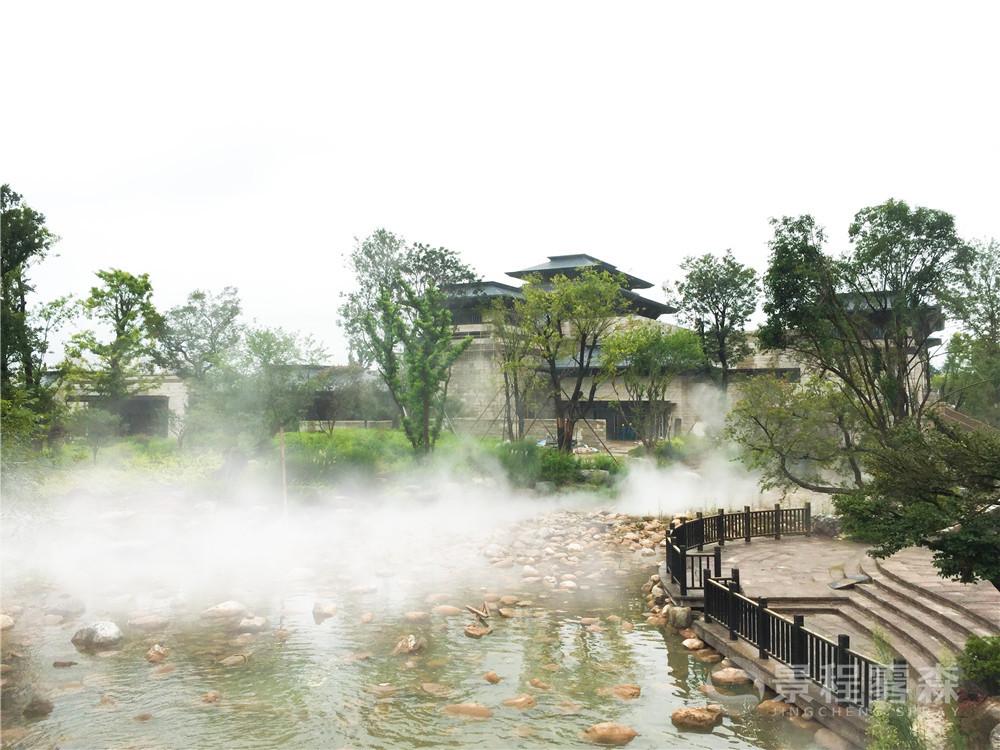 园林人造喷雾景观 园林人造雾