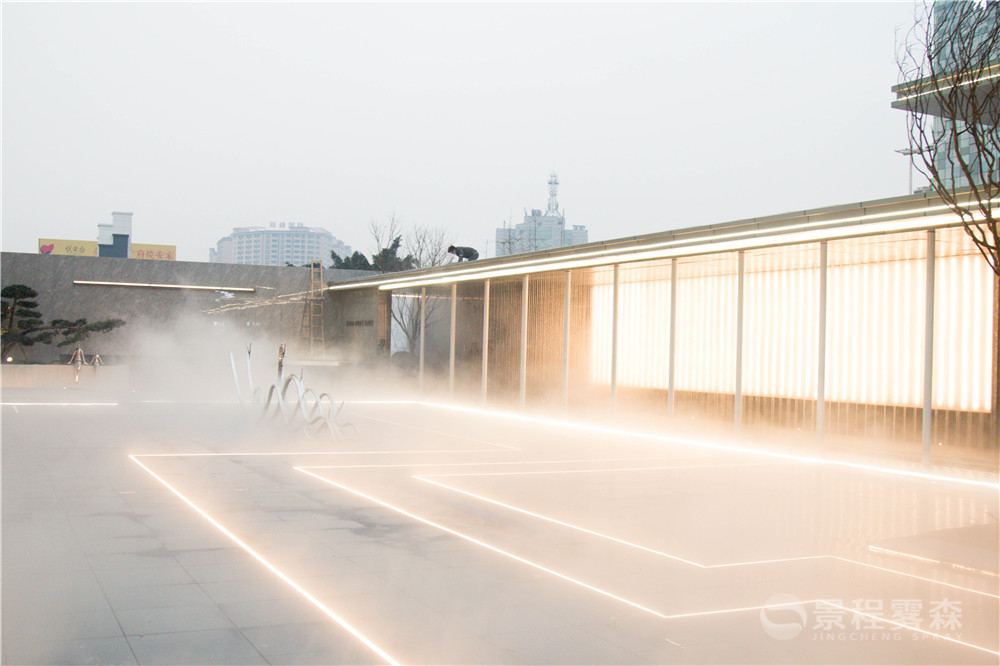 售楼部人造雾景观 售楼部人造雾