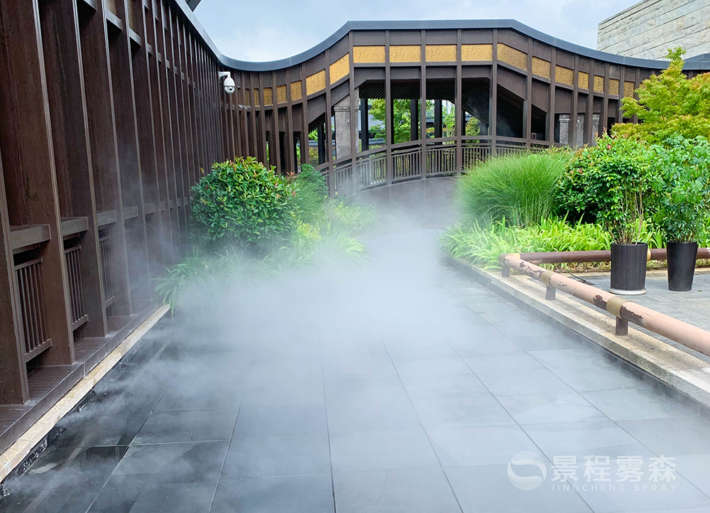 园林人造喷雾景观 园林人造雾